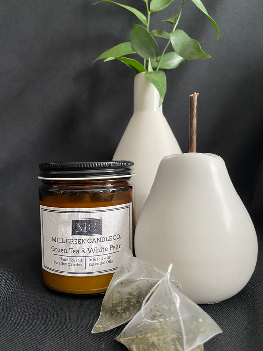 Green Tea & White Pear 8 oz